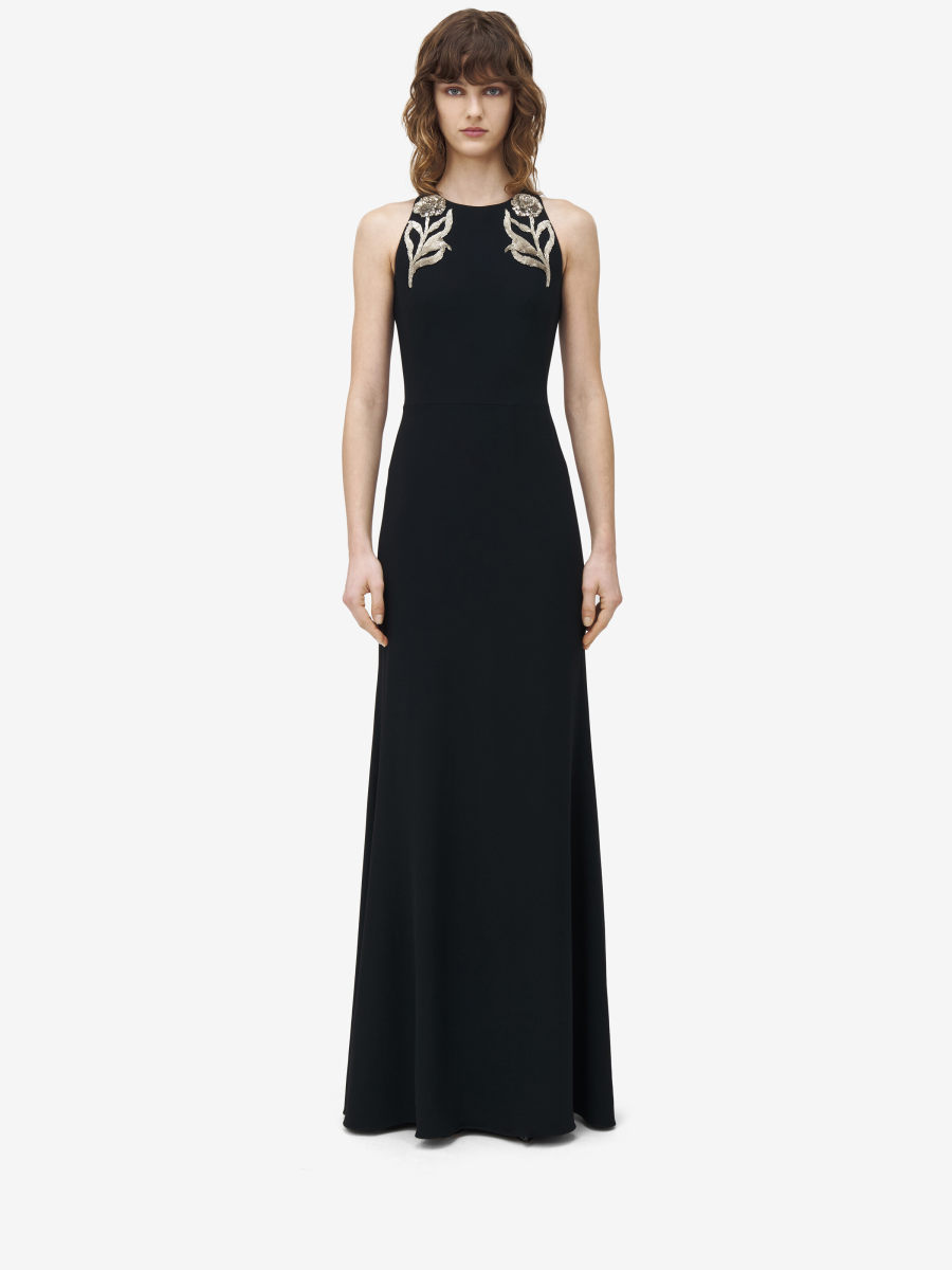 ALEXANDER MCQUEEN - Embellished Evening Dress - Item 830131QEAAA9007